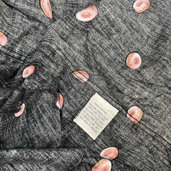 MOLOKAI SURF CO. Button Down Hawaiian Shirt Glazed Donut Short Sleeve Men's XXL - Picture 7 of 8